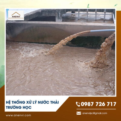Hệ thống xử lý nước thải trường học
